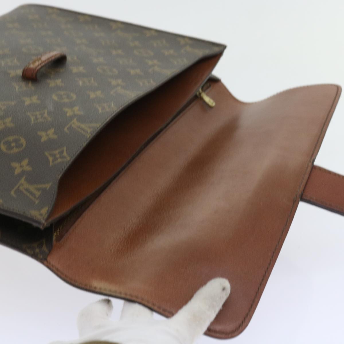 LOUIS VUITTON Monogram Posh Ministor Briefcase M53445 LV yk8810