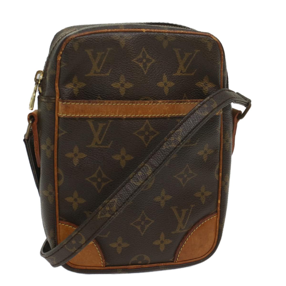 LOUIS VUITTON Monogram Danube Shoulder Bag M45266 LV yk8828