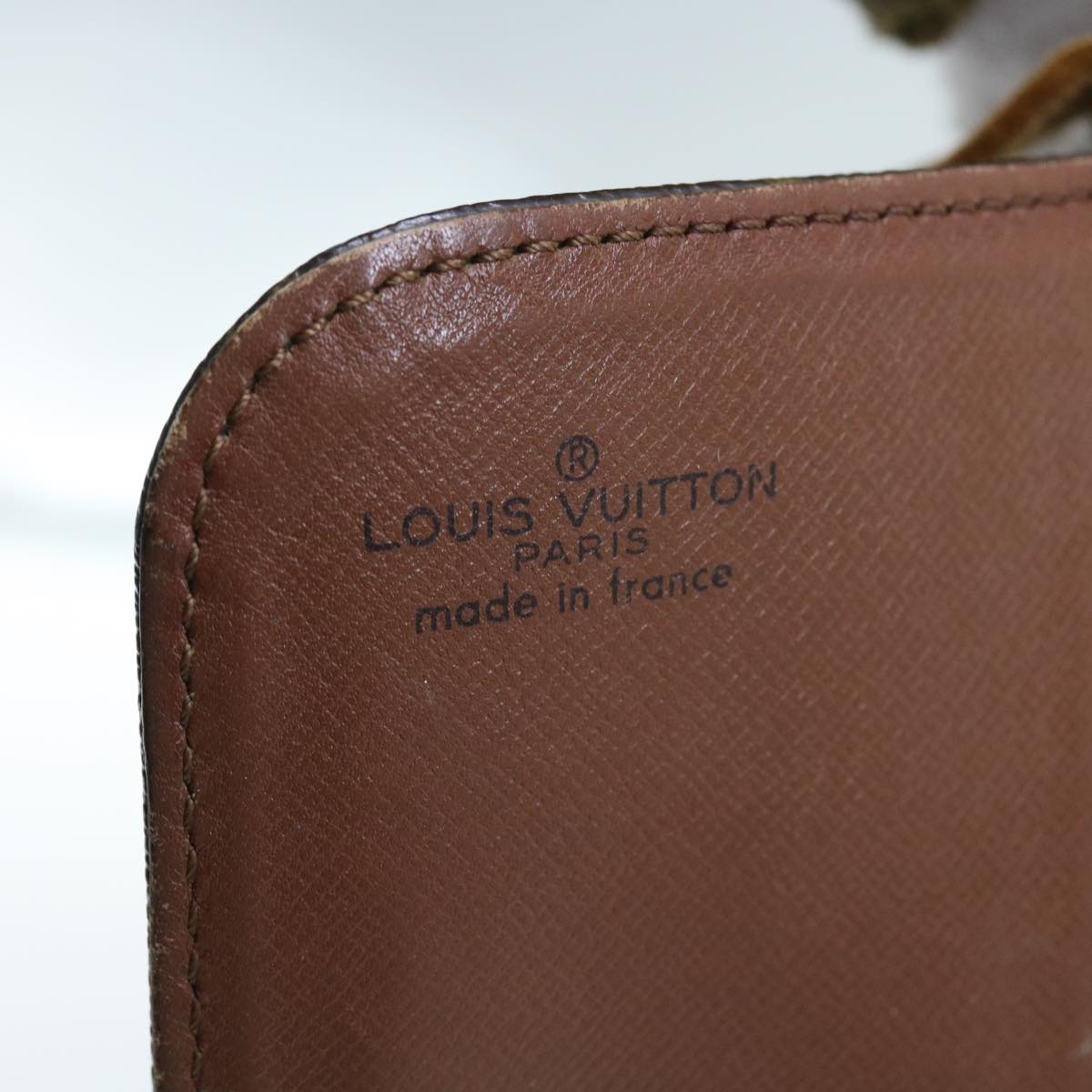 LOUIS VUITTON Monogram Cartouchiere MM Shoulder Bag M51253 LV yk8832