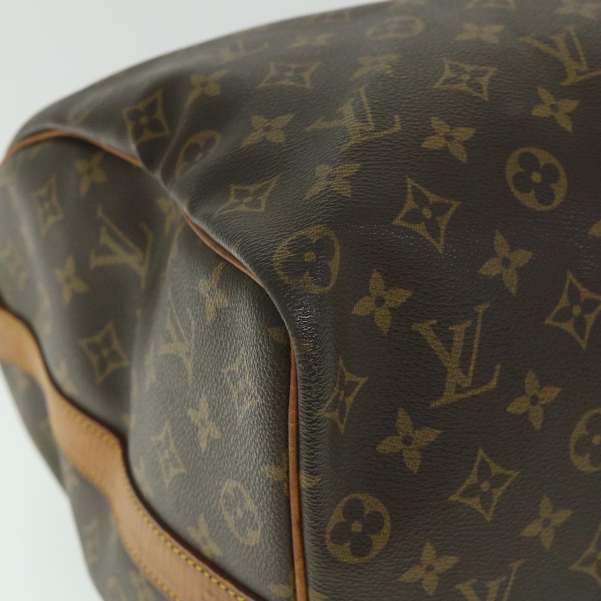 LOUIS VUITTON Monogram Keepall Bandouliere 50 Boston Bag M41416 LV yk8843
