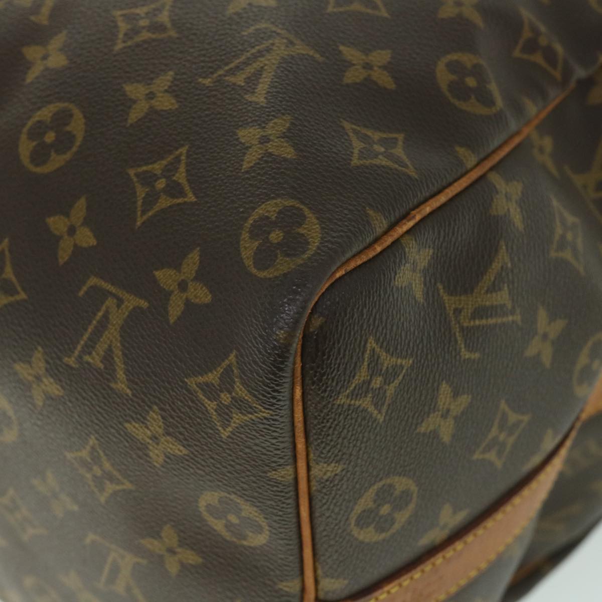 LOUIS VUITTON Monogram Keepall Bandouliere 50 Boston Bag M41416 LV yk8843