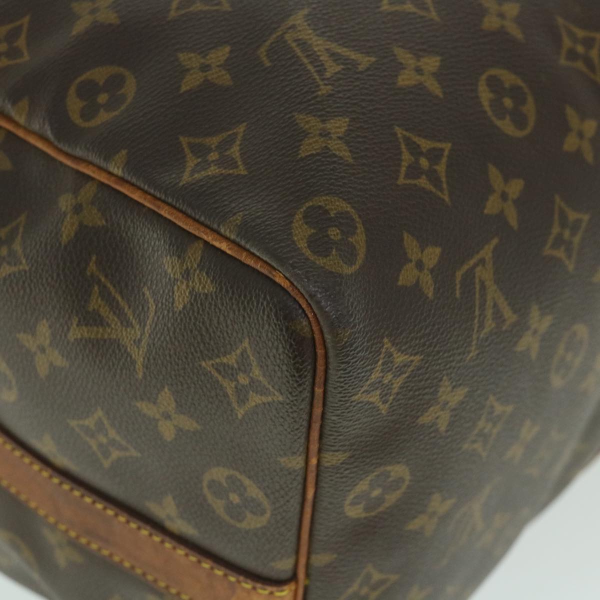 LOUIS VUITTON Monogram Keepall Bandouliere 50 Boston Bag M41416 LV yk8843