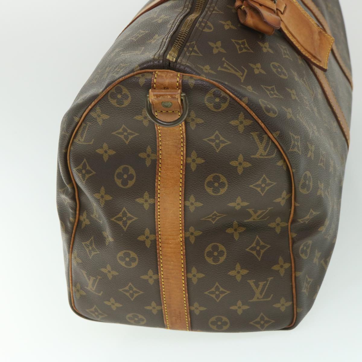 LOUIS VUITTON Monogram Keepall Bandouliere 50 Boston Bag M41416 LV yk8843
