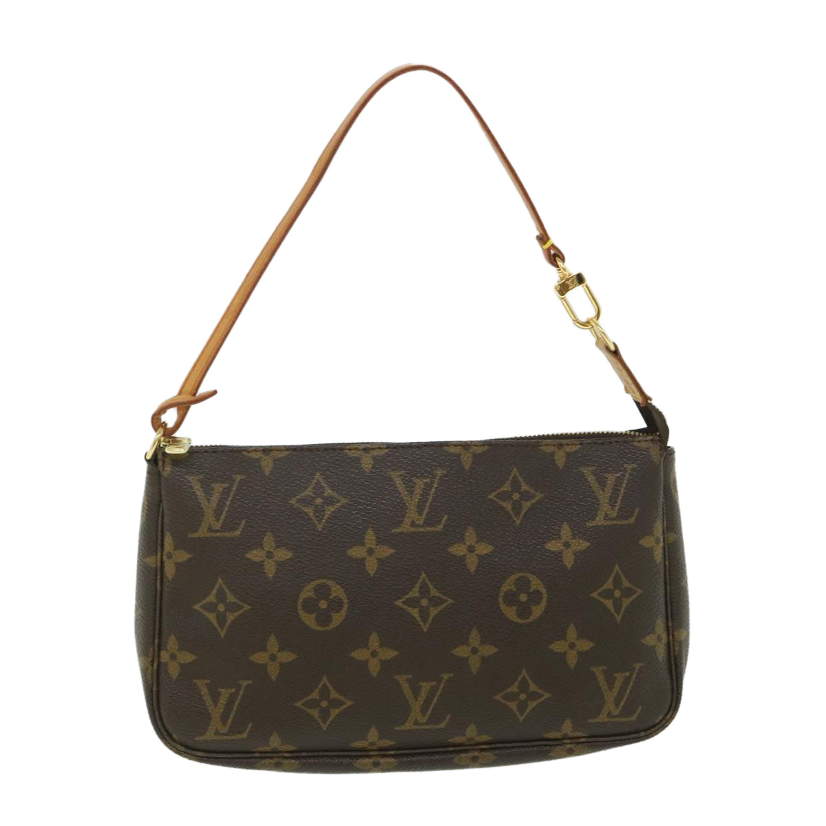 LOUIS VUITTON Monogram Pochette Accessoires Pouch M51980 LV yk8851