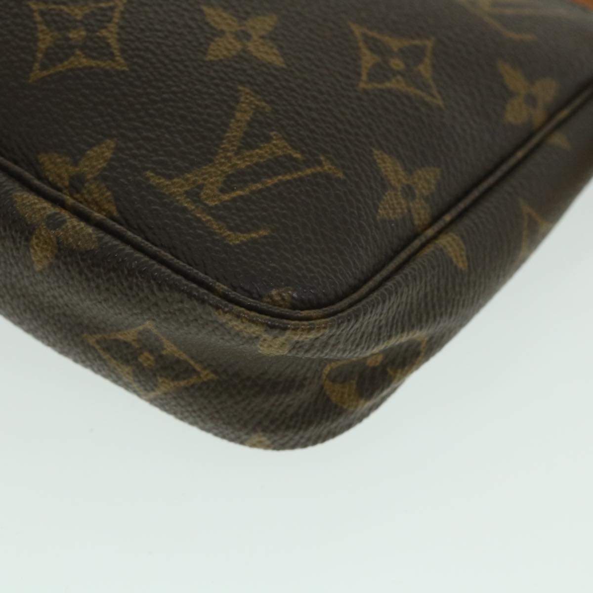 LOUIS VUITTON Monogram Pochette Accessoires Pouch M51980 LV yk8851