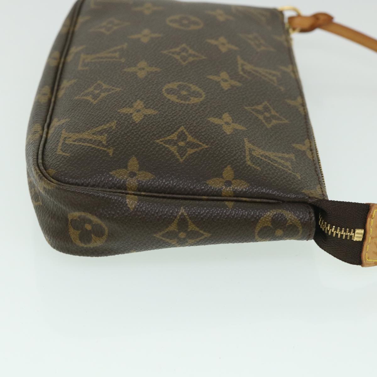 LOUIS VUITTON Monogram Pochette Accessoires Pouch M51980 LV yk8851