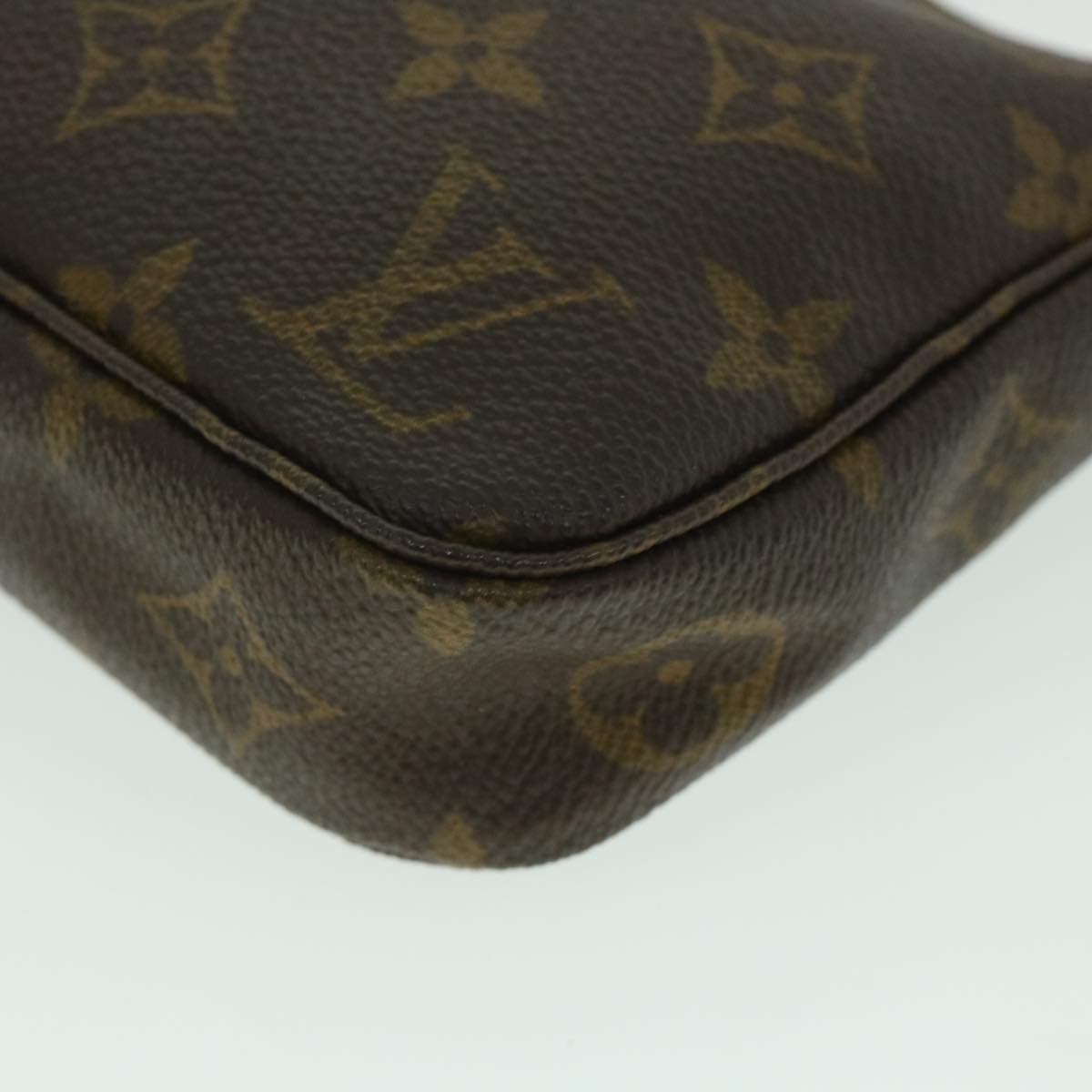 LOUIS VUITTON Monogram Pochette Accessoires Pouch M51980 LV yk8852