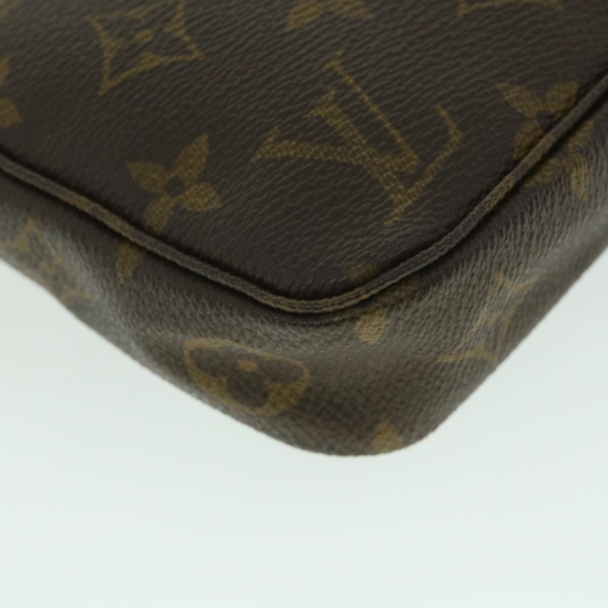 LOUIS VUITTON Monogram Pochette Accessoires Pouch M51980 LV yk8852