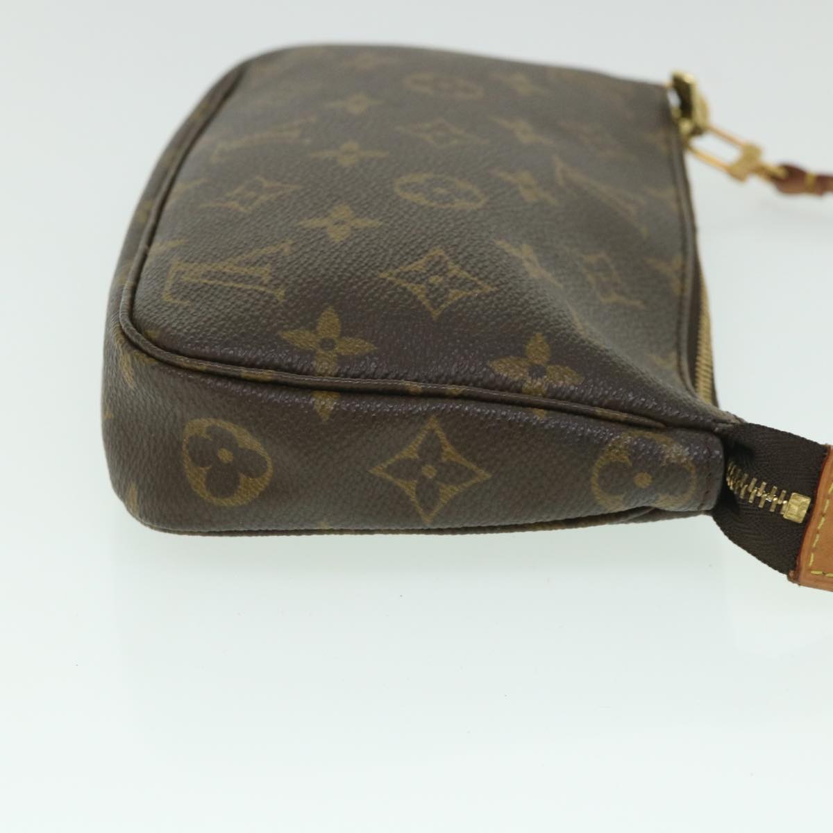 LOUIS VUITTON Monogram Pochette Accessoires Pouch M51980 LV yk8852