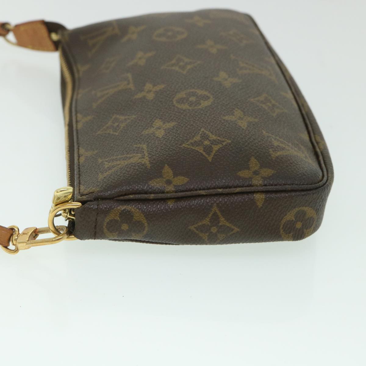 LOUIS VUITTON Monogram Pochette Accessoires Pouch M51980 LV yk8852