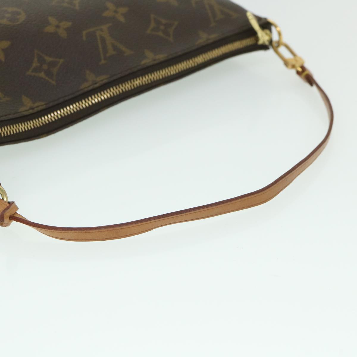 LOUIS VUITTON Monogram Pochette Accessoires Pouch M51980 LV yk8852