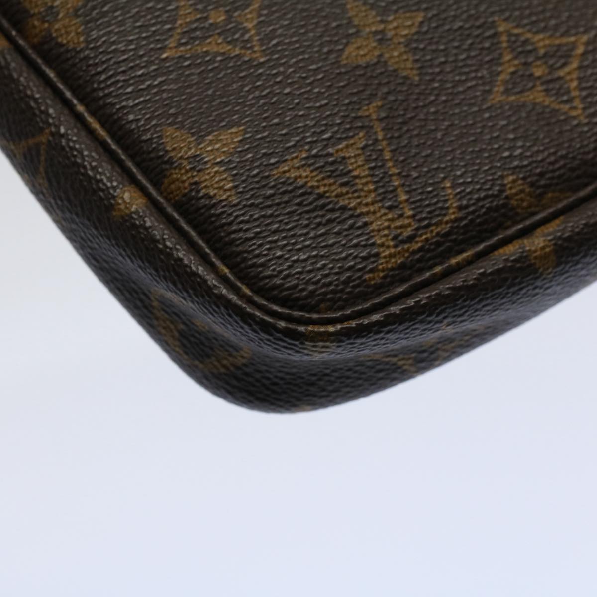 LOUIS VUITTON Monogram Pochette Accessoires Pouch M51980 LV yk8853