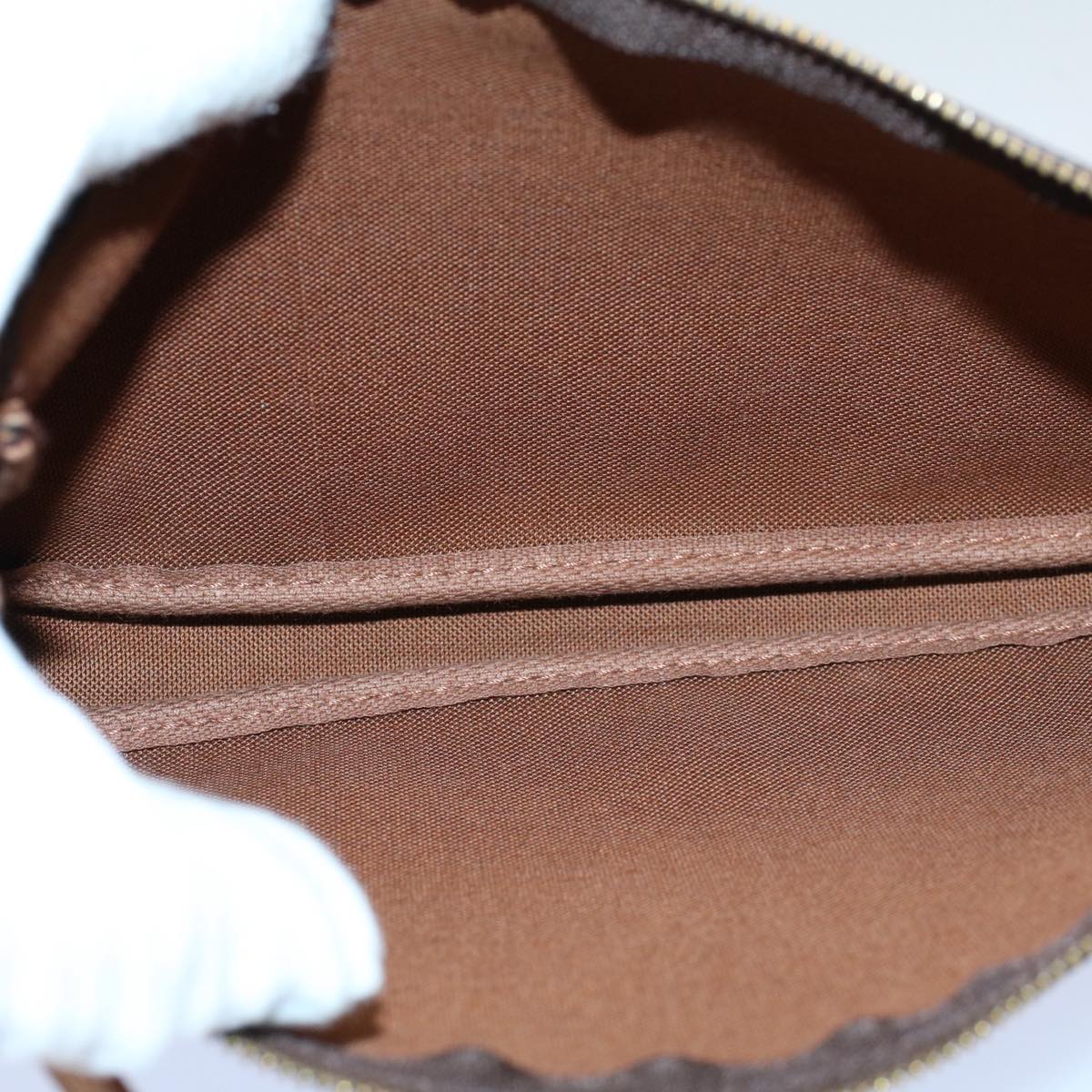 LOUIS VUITTON Monogram Pochette Accessoires Pouch M51980 LV yk8853