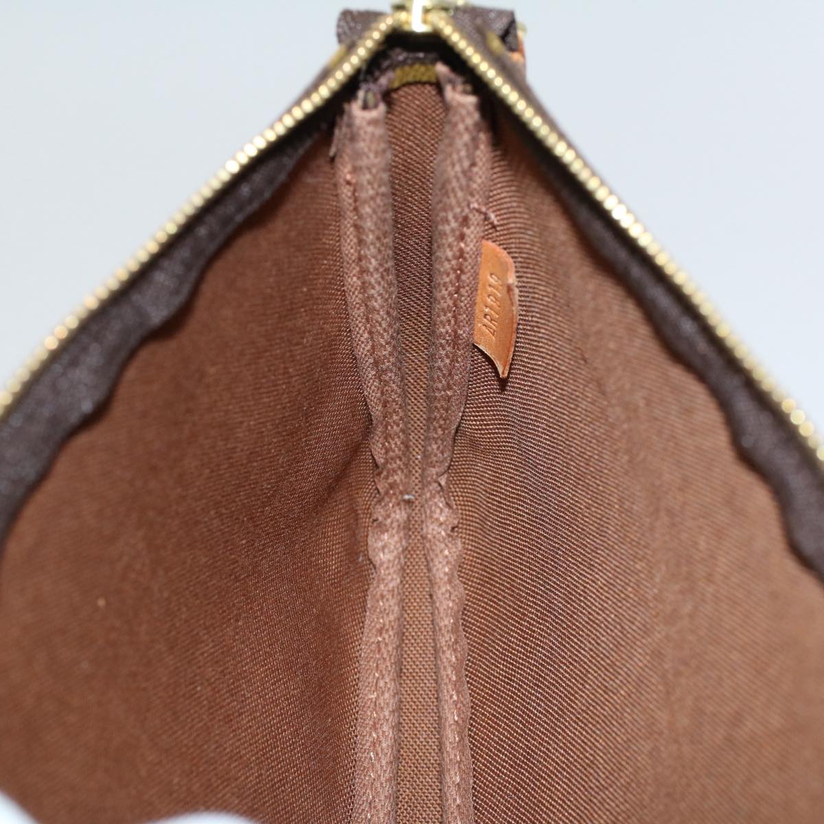 LOUIS VUITTON Monogram Pochette Accessoires Pouch M51980 LV yk8853