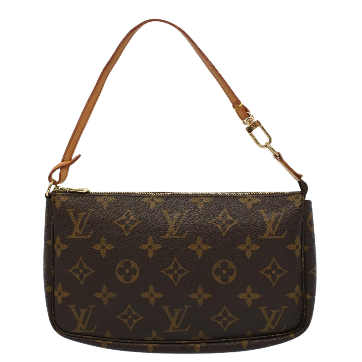 LOUIS VUITTON Monogram Pochette Accessoires Pouch M51980 LV yk8853