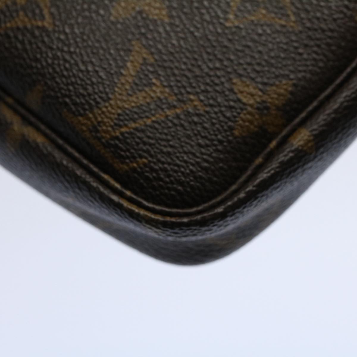 LOUIS VUITTON Monogram Pochette Accessoires Pouch M51980 LV yk8854