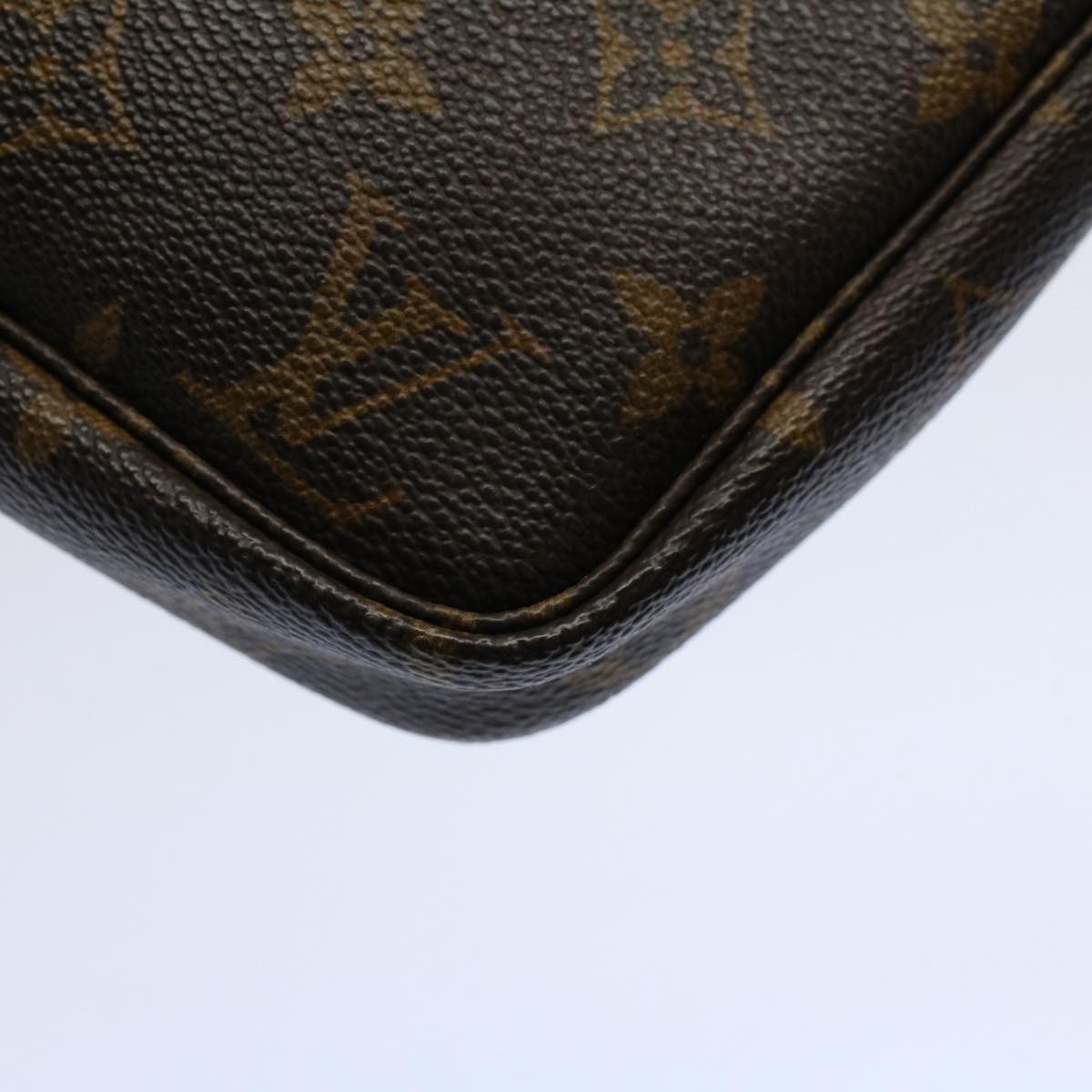 LOUIS VUITTON Monogram Pochette Accessoires Pouch M51980 LV yk8854