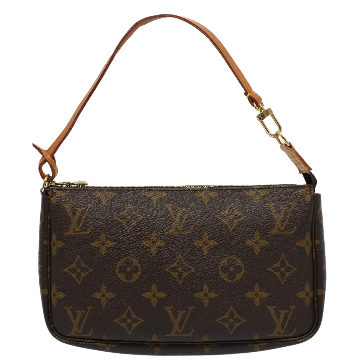 LOUIS VUITTON Monogram Pochette Accessoires Pouch M51980 LV yk8854