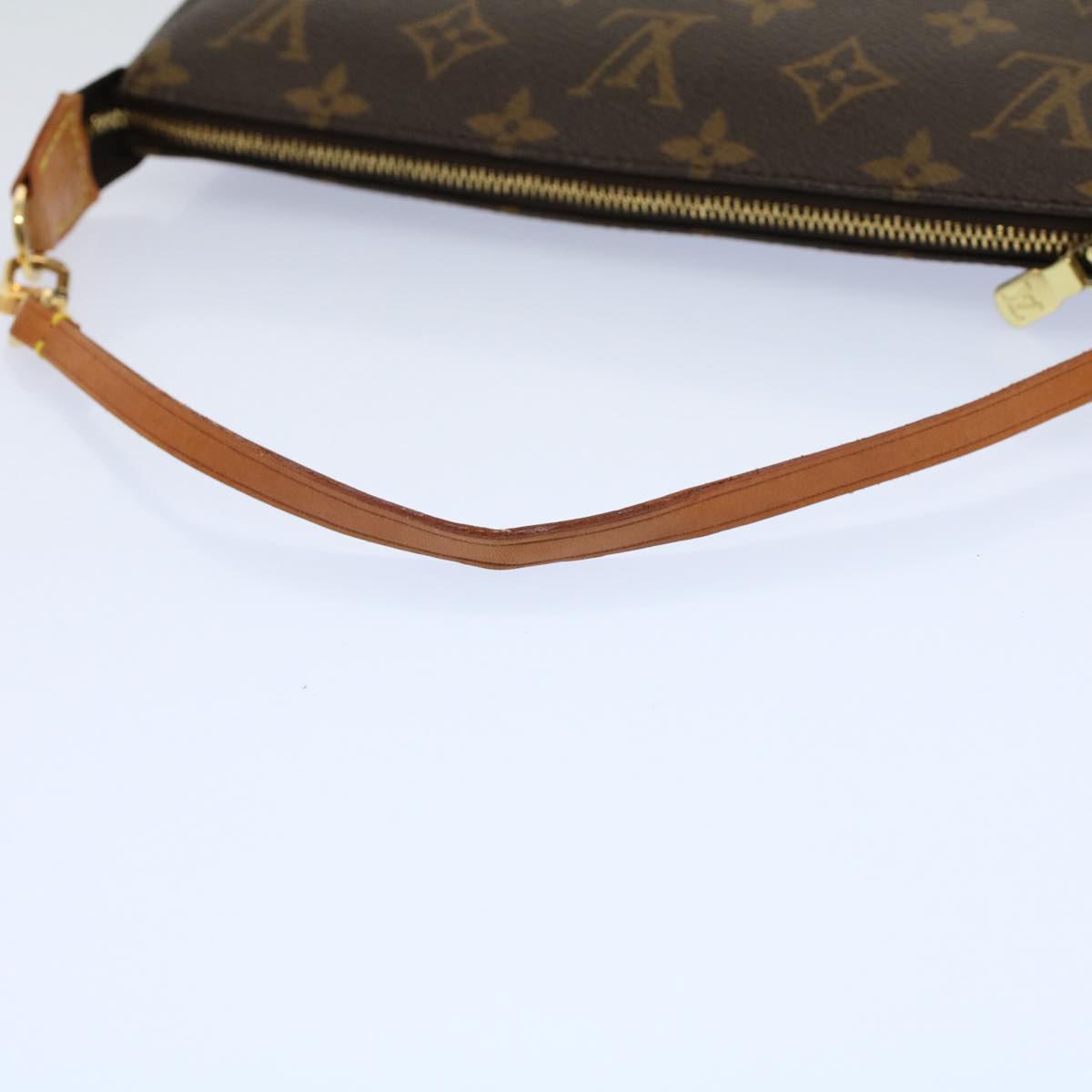 LOUIS VUITTON Monogram Pochette Accessoires Pouch M51980 LV yk8854