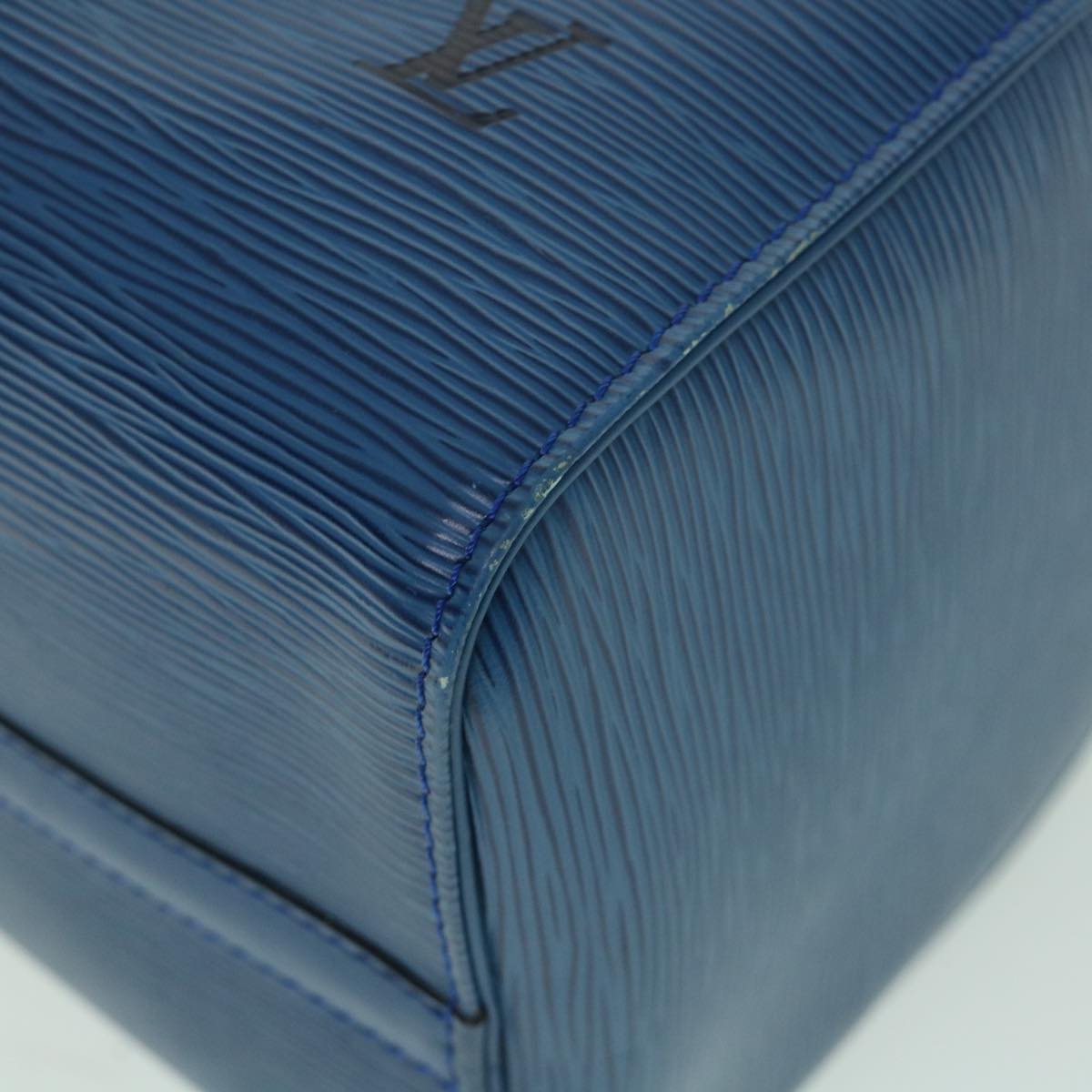 LOUIS VUITTON Epi Speedy 30 Hand Bag Toledo Blue M43005 LV yk8856