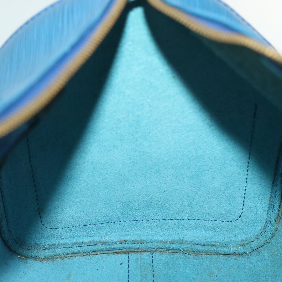 LOUIS VUITTON Epi Speedy 30 Hand Bag Toledo Blue M43005 LV yk8856