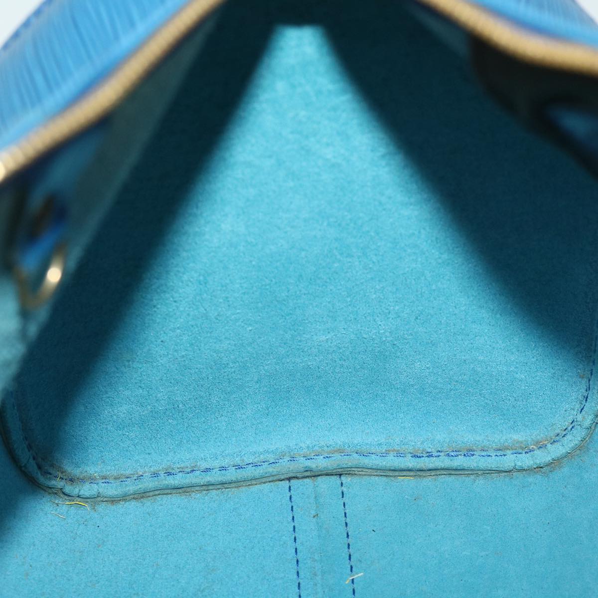 LOUIS VUITTON Epi Speedy 30 Hand Bag Toledo Blue M43005 LV yk8856