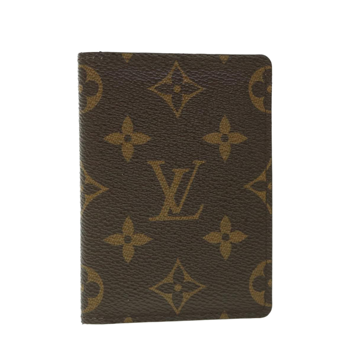 LOUIS VUITTON Monogram Porte Cartes Pass Vertical Card Case M66541 yk8871