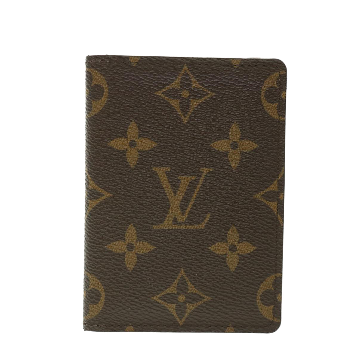 LOUIS VUITTON Monogram Porte Cartes Pass Vertical Card Case M66541 yk8871