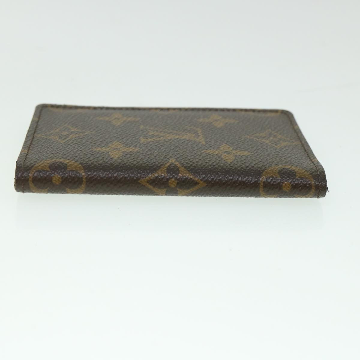 LOUIS VUITTON Monogram Porte Cartes Pass Vertical Card Case M66541 yk8871