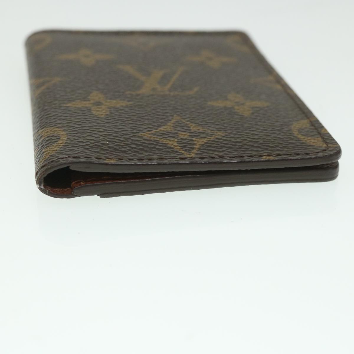 LOUIS VUITTON Monogram Porte Cartes Pass Vertical Card Case M66541 yk8871