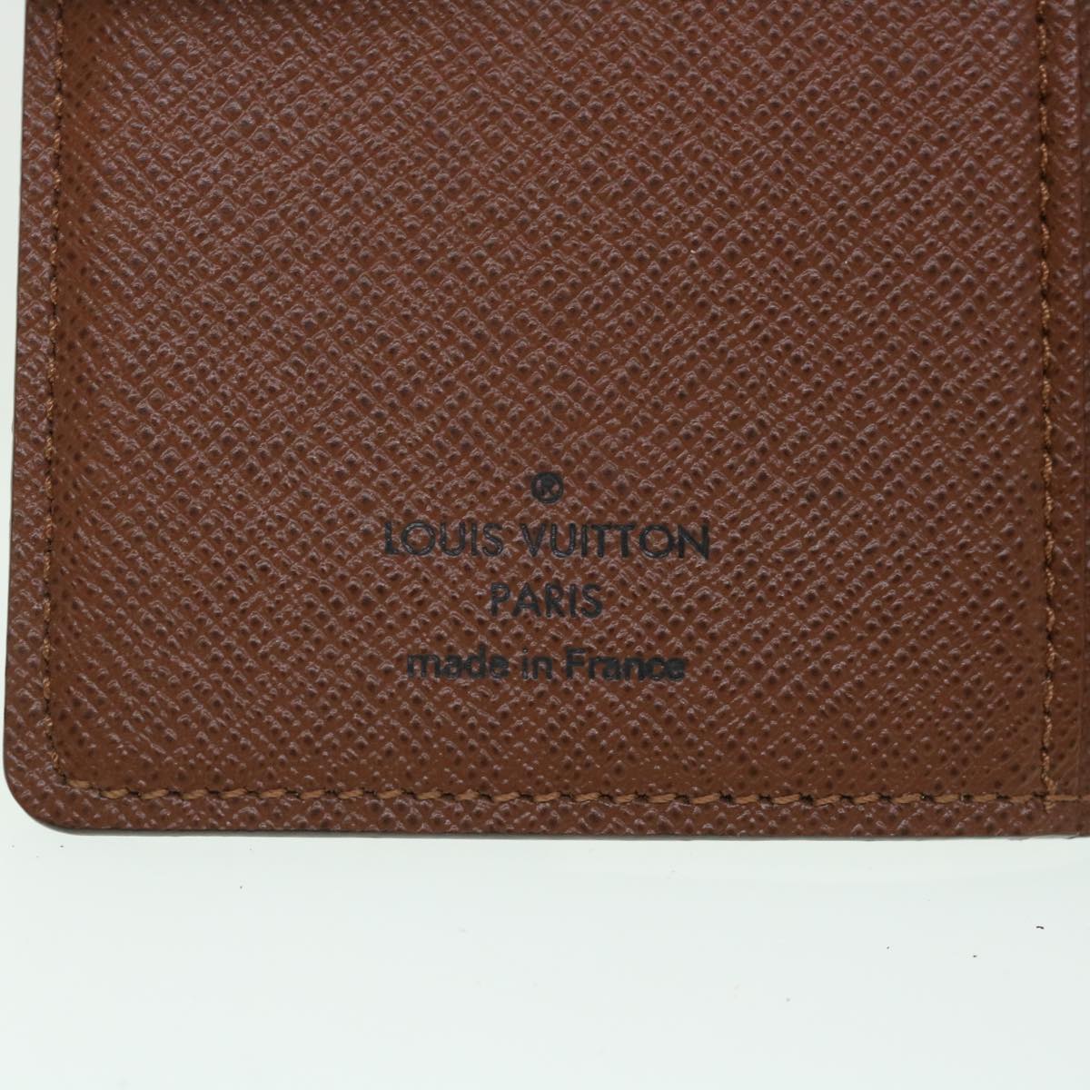 LOUIS VUITTON Monogram Porte Cartes Pass Vertical Card Case M66541 yk8871