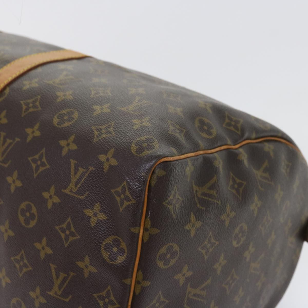 LOUIS VUITTON Monogram Keepall 50 Boston Bag M41426 LV yk8876