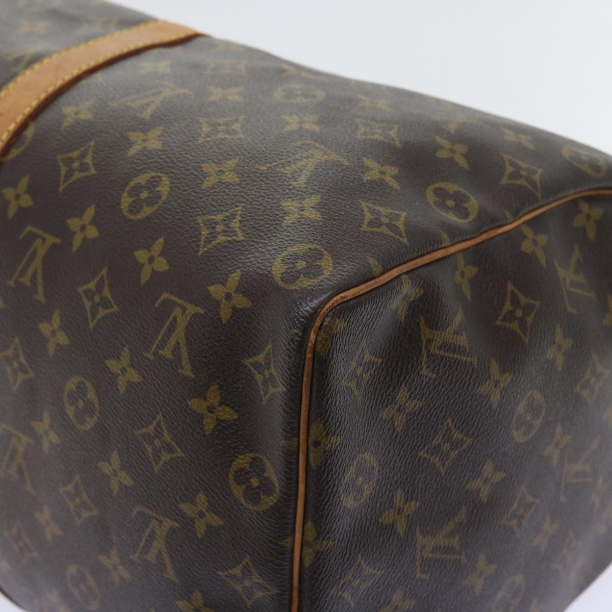 LOUIS VUITTON Monogram Keepall 50 Boston Bag M41426 LV yk8876