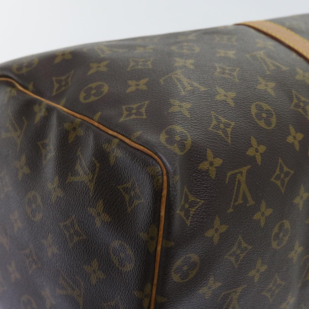 LOUIS VUITTON Monogram Keepall 50 Boston Bag M41426 LV yk8876