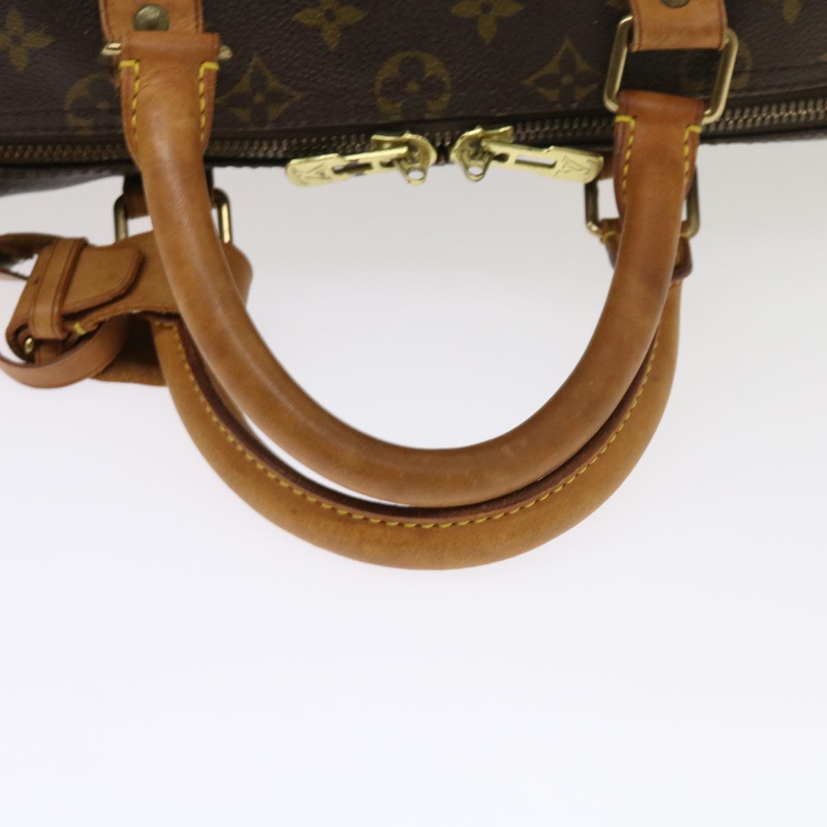 LOUIS VUITTON Monogram Keepall 50 Boston Bag M41426 LV yk8876
