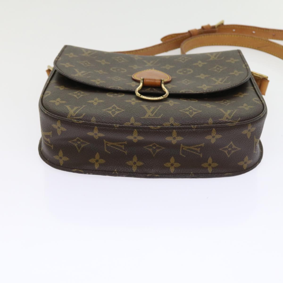 LOUIS VUITTON Monogram Saint Cloud GM Shoulder Bag M51242 LV yk8877