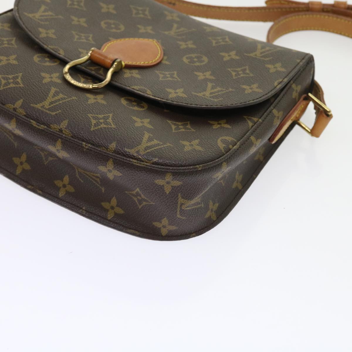LOUIS VUITTON Monogram Saint Cloud GM Shoulder Bag M51242 LV yk8877