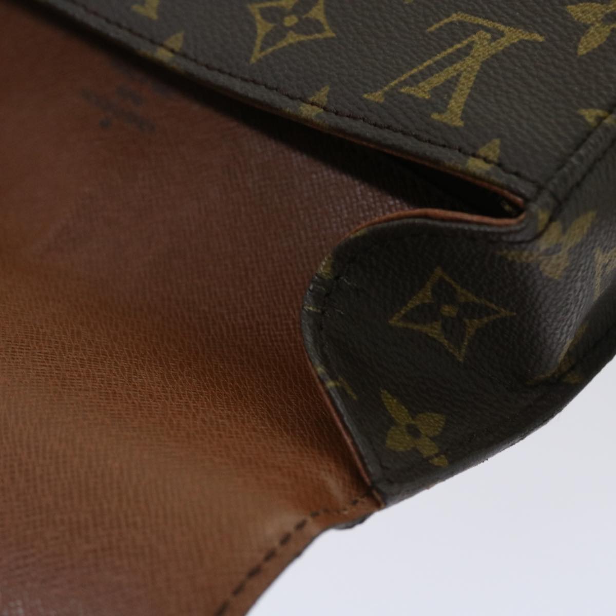 LOUIS VUITTON Monogram Saint Cloud GM Shoulder Bag M51242 LV yk8877