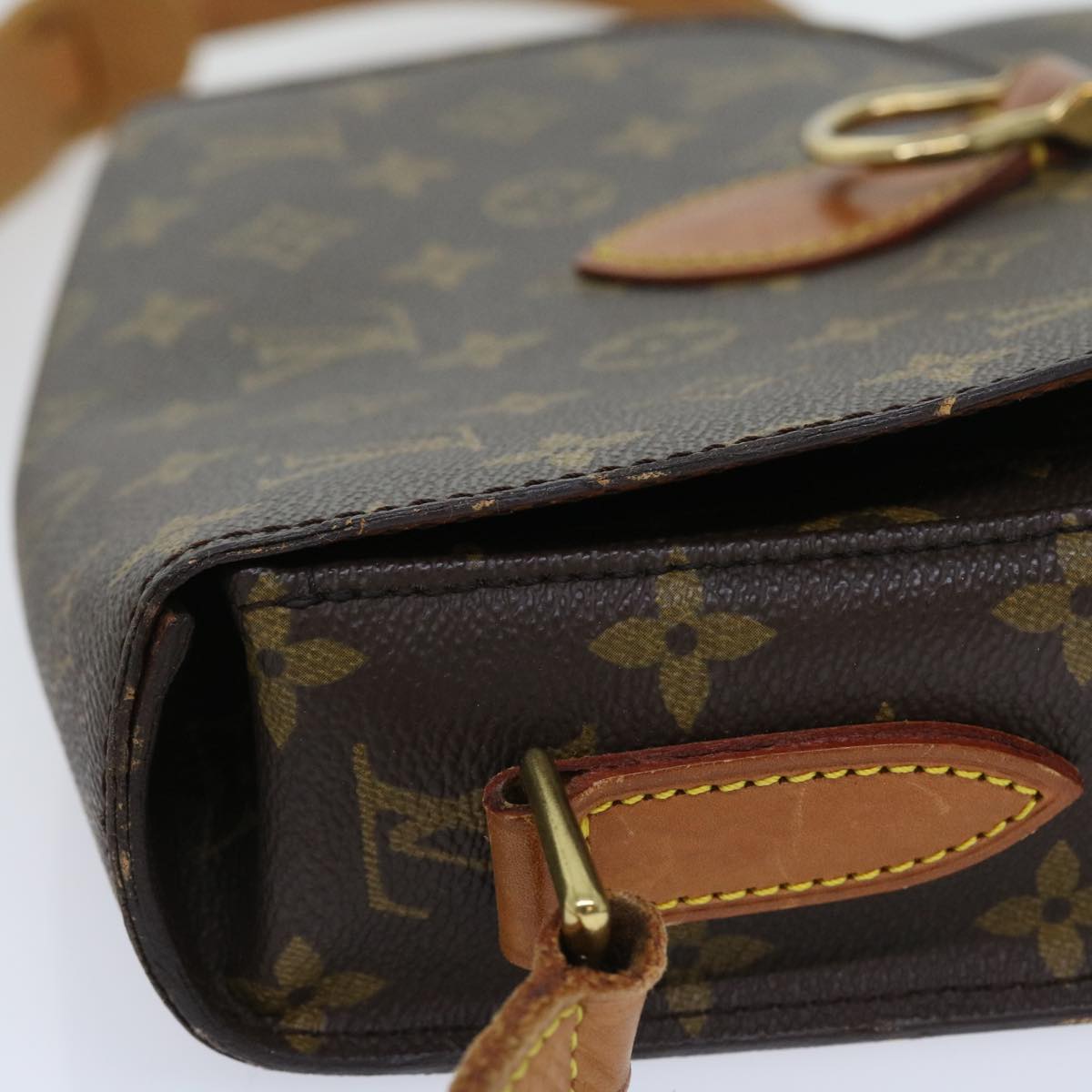 LOUIS VUITTON Monogram Saint Cloud GM Shoulder Bag M51242 LV yk8877