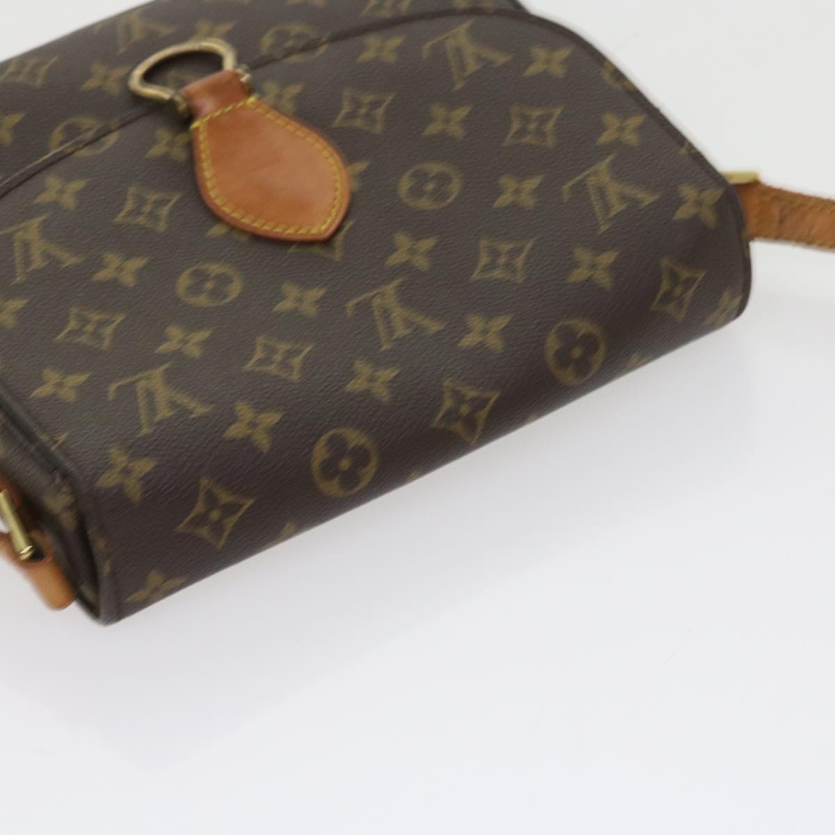 LOUIS VUITTON Monogram Saint Cloud GM Shoulder Bag M51242 LV yk8877