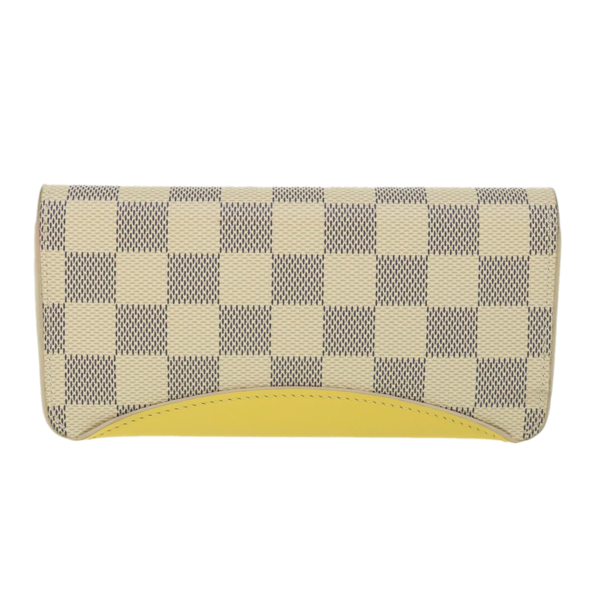 LOUIS VUITTON Damier Azur Etui Lunette Woody Glasses Case GI0388 LV yk8892