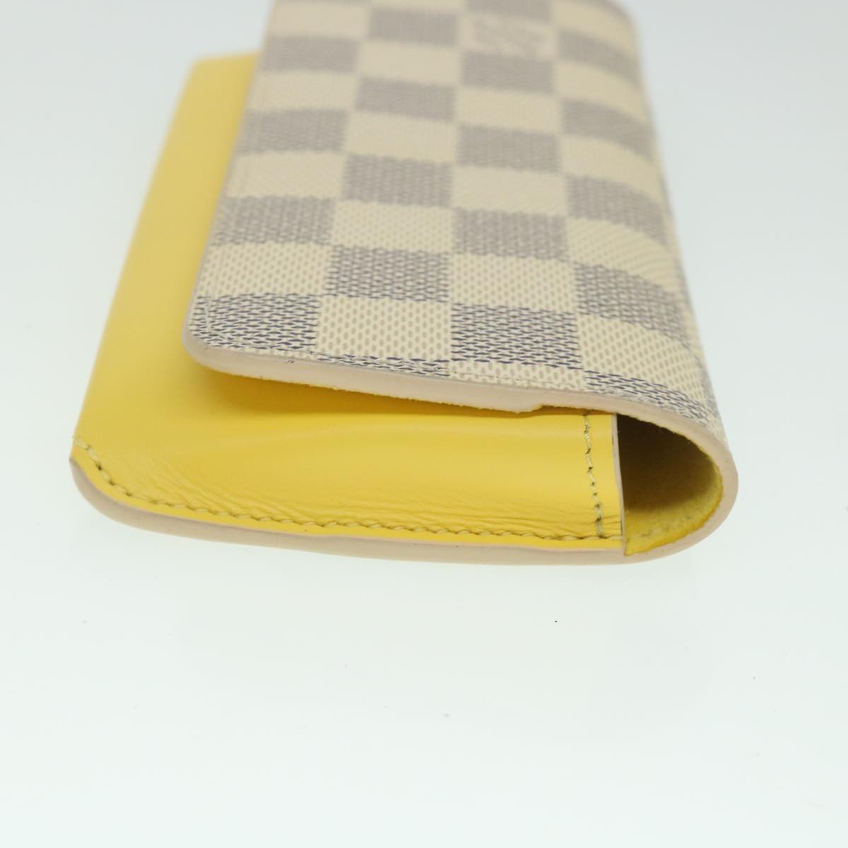 LOUIS VUITTON Damier Azur Etui Lunette Woody Glasses Case GI0388 LV yk8892