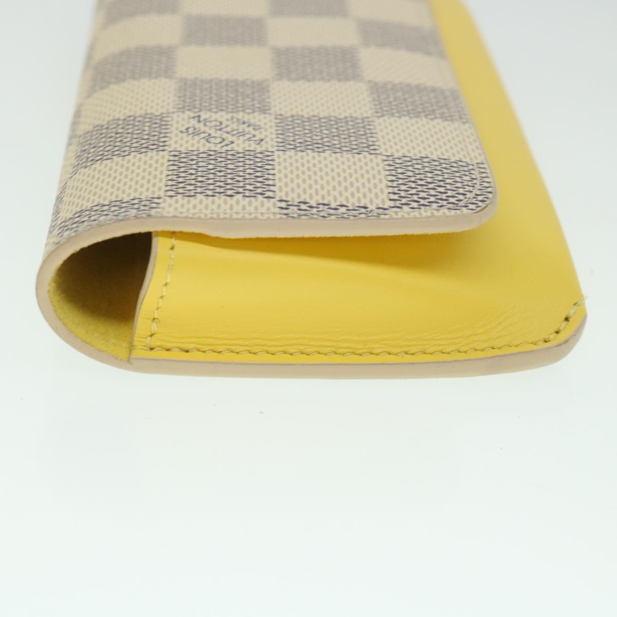 LOUIS VUITTON Damier Azur Etui Lunette Woody Glasses Case GI0388 LV yk8892