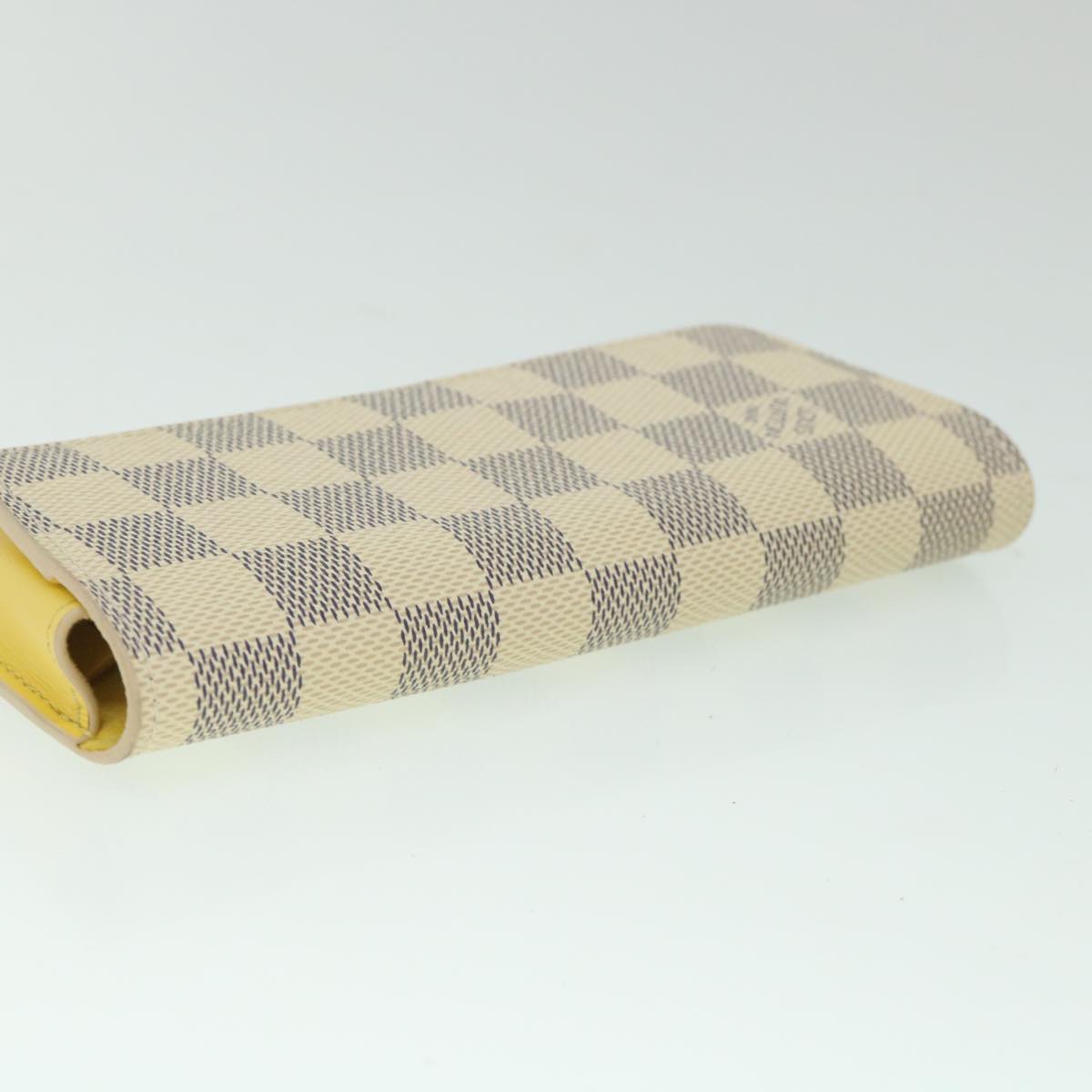 LOUIS VUITTON Damier Azur Etui Lunette Woody Glasses Case GI0388 LV yk8892