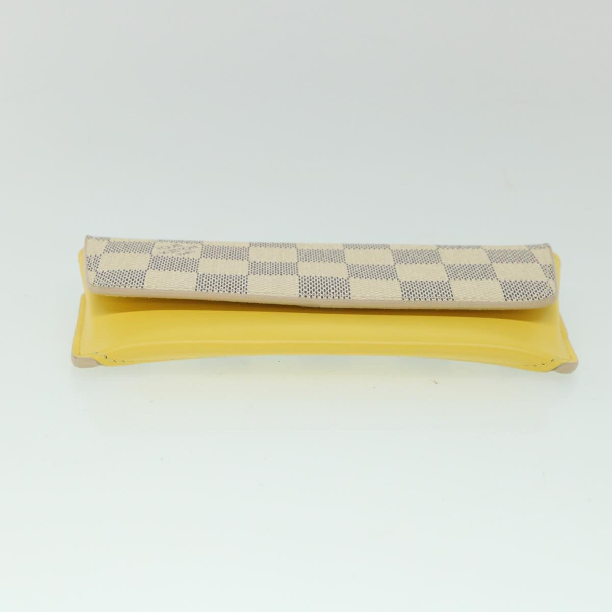 LOUIS VUITTON Damier Azur Etui Lunette Woody Glasses Case GI0388 LV yk8892