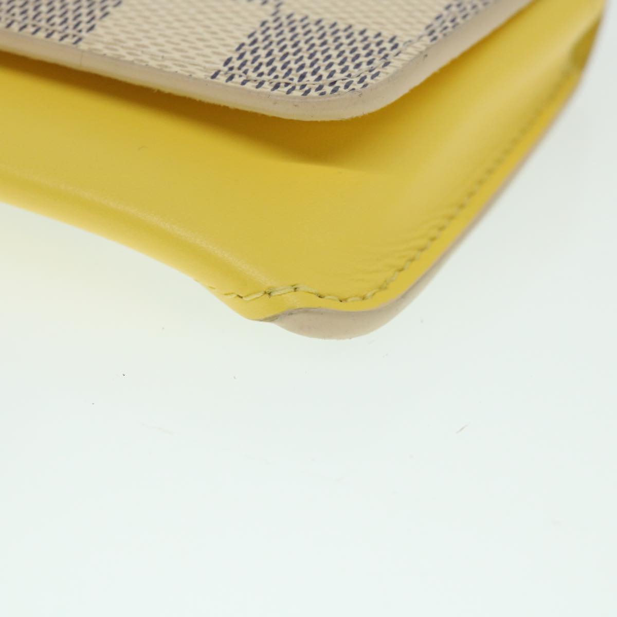 LOUIS VUITTON Damier Azur Etui Lunette Woody Glasses Case GI0388 LV yk8892