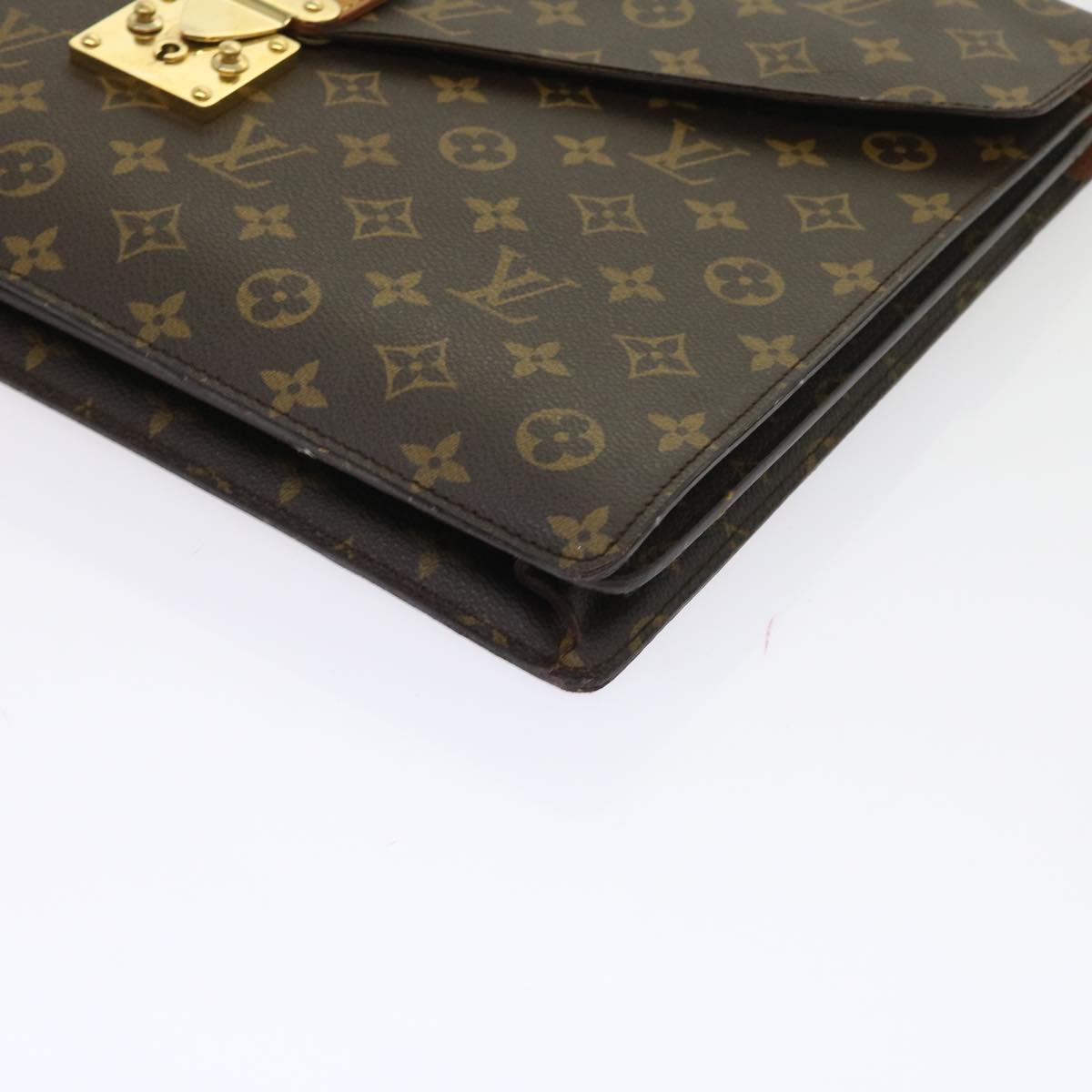 LOUIS VUITTON Monogram Serviette Conseiller Briefcase M53331 LV yk8911