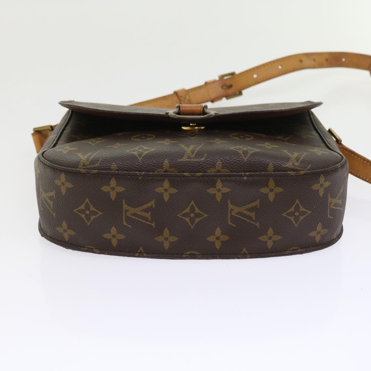 LOUIS VUITTON Monogram Saint Cloud GM Shoulder Bag M51242 LV yk8925