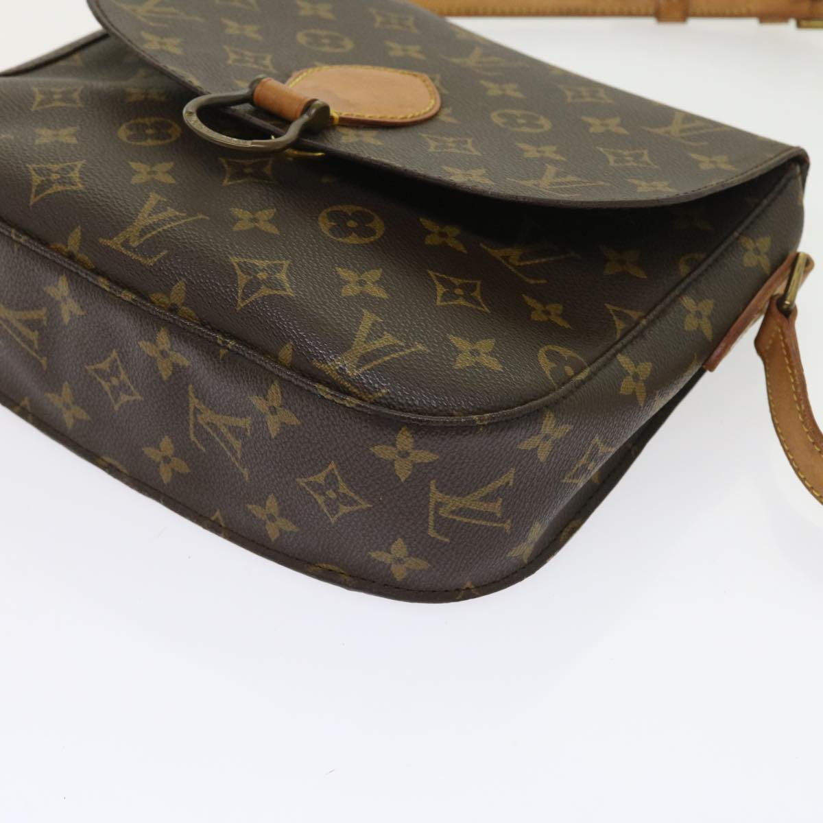 LOUIS VUITTON Monogram Saint Cloud GM Shoulder Bag M51242 LV yk8925