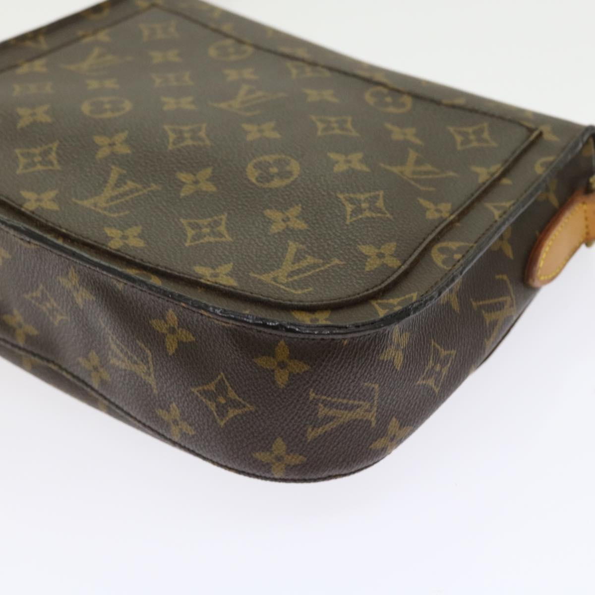 LOUIS VUITTON Monogram Saint Cloud GM Shoulder Bag M51242 LV yk8925